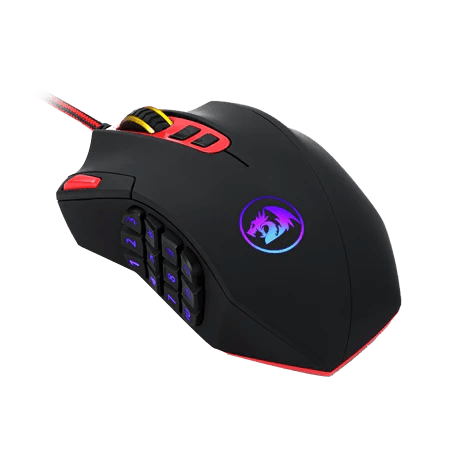 Redragon M901P-KS Perdition Pro Wireless & Wired RGB MMO Ergo Gaming Mouse - Black Redragon M901P-KS Perdition Pro Wireless & Wired RGB MMO Ergo Gaming Mouse - Black